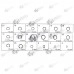 Sigurante tip seeger combinate - Set 225 buc